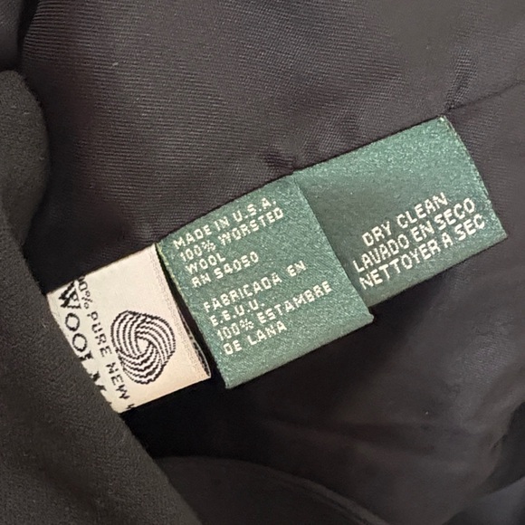 Vintage Lauren Ralph Lauren Black Blazer with Gold Buttons - Picture 8 of 10